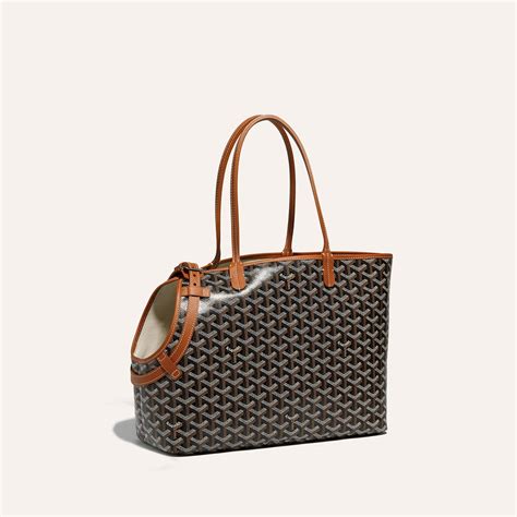 chien gris bag goyard price|chien gris dog bag.